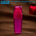 ZB-TP30 30ml smooth and clear round empty color customizable attractive and delicate cosmetic packaging airless bottles